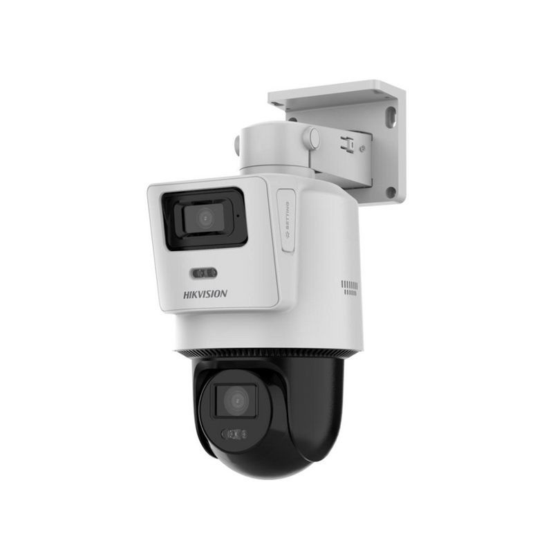 Cámara de seguridad IP TandemVu de 4 MP + 4 MP POE PT Marca: Hikvision