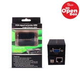 (Caja cerrada) Extensor de señal VGA 60M/ 1 cable Ethernet Marca: General