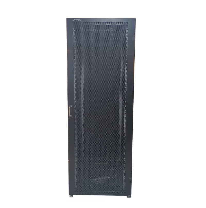 Gabinete server 42U abanicos desarmado capacidad 1300 kilogramos Marca: Lantek