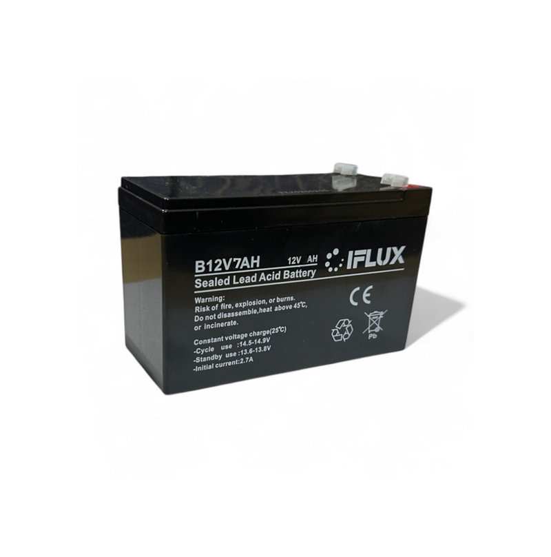 Batería recargable de 12V 7ah Marca: Iflux