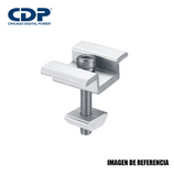 Clamp Medio para Panel Solar / Aluminio / Con Pernos SOLMID-CK Marca: CDP