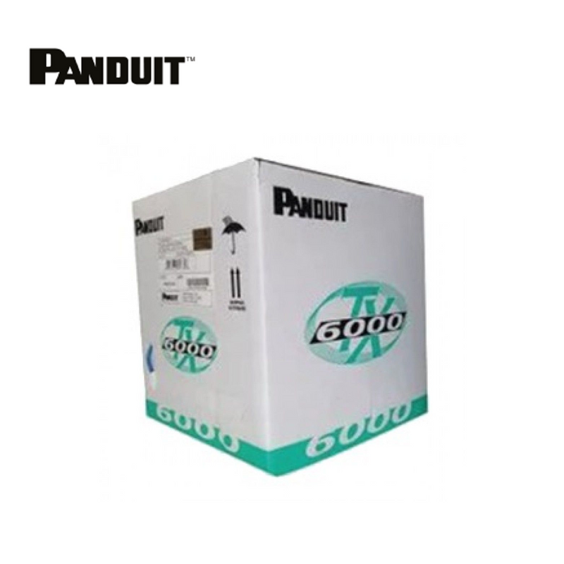 Caja de cable UTP  CAT6 color azul PAN NET PCAC6004BU Marca: Panduit