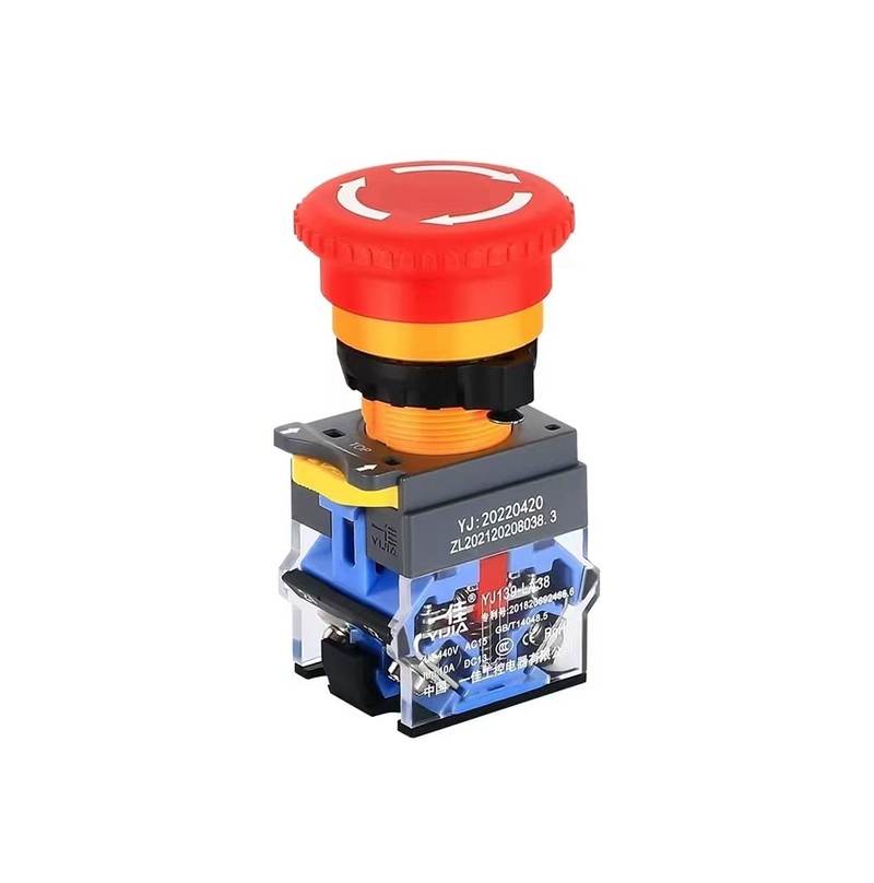 Botón de parada de emergencia con caja e-Stop Box Marca: QL-LINRUN