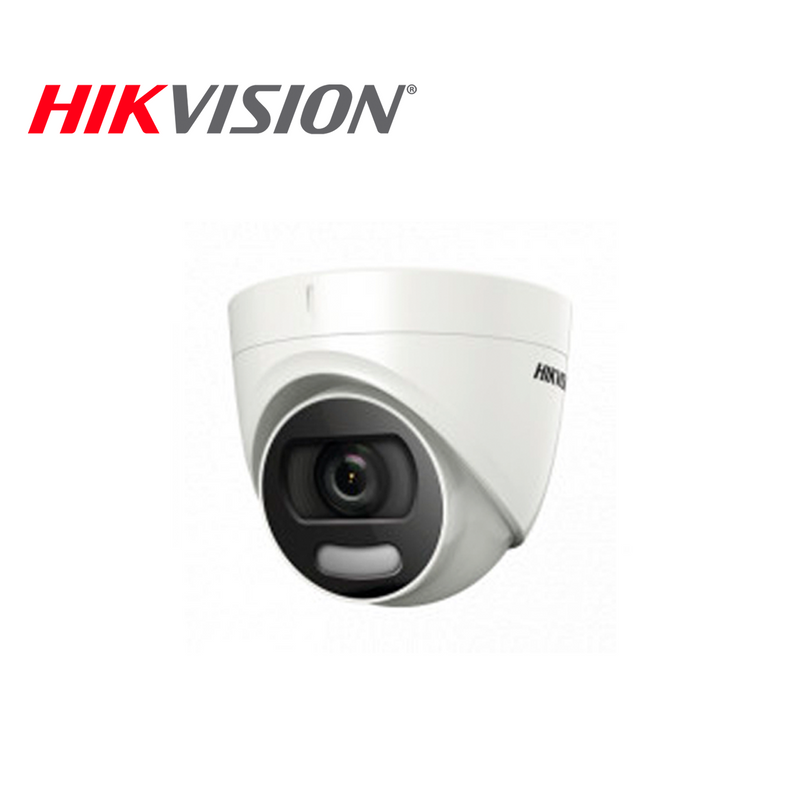 Cámara analógica con resolución 5MP con tecnología ColorVu DS2CE72HFTF28 Marca: Hikvision