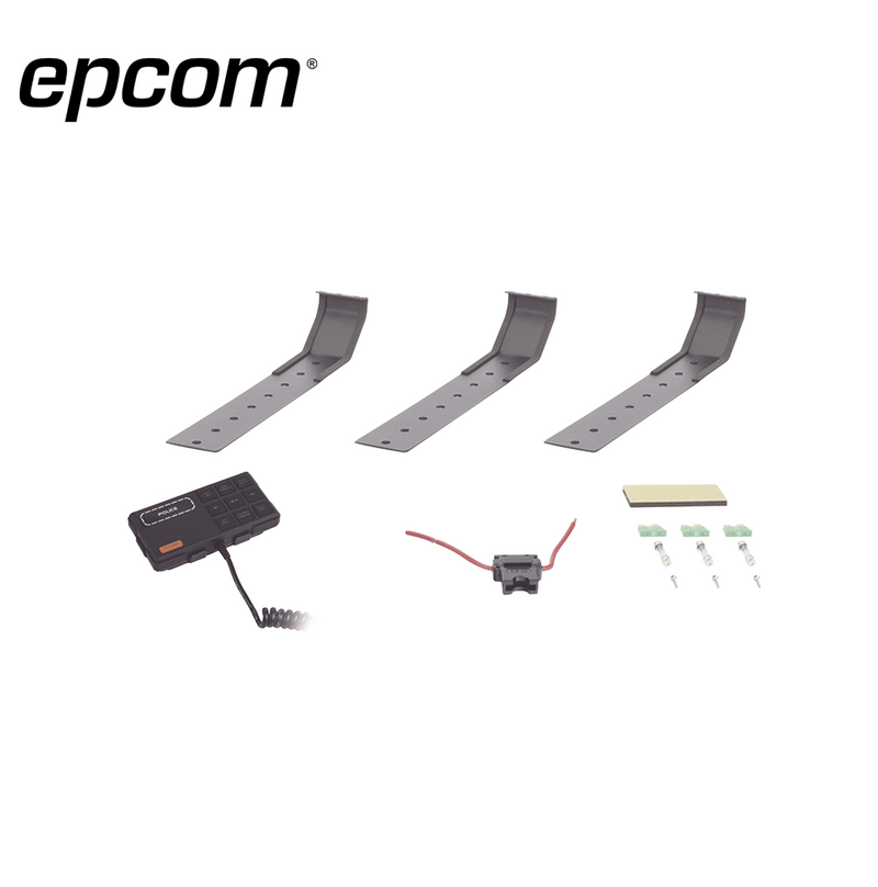 Barra de luces LED de 47", 124 LED, con control de tráfico en color ámbar, dual color rojo/claro X67RWV2 Marca: Epcom