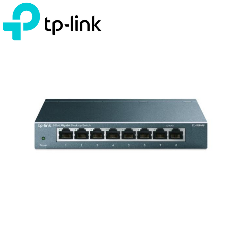 Switch 8 puertos TL-SG108 Marca: TP-LINK