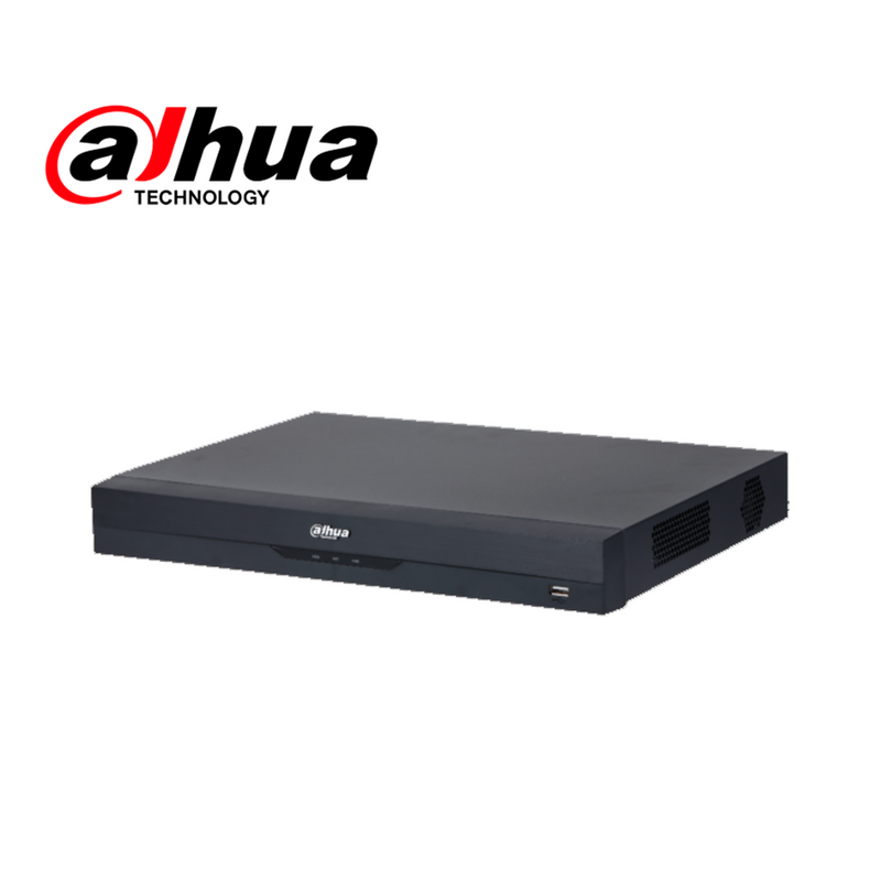 Videograbador IP de 16 canales 2 HDD 4 entradas de alarma y 2 de salidas WizSense Marca: Dahua
