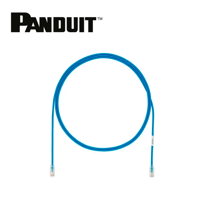 Patch Cord CAT6A 5FT 28AWG Azul UTP28X5BU Marca: Panduit