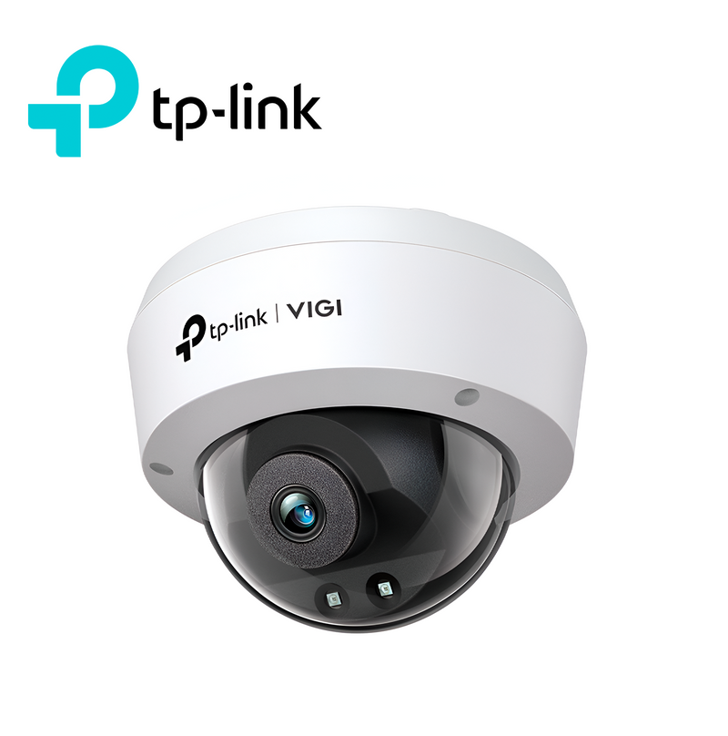Camara de seguridad domo IP 4MP Full Color IR/LED 30m DWDR IK10 MIC SD IP67 Analiticas Marca: VIGI By TP-Link