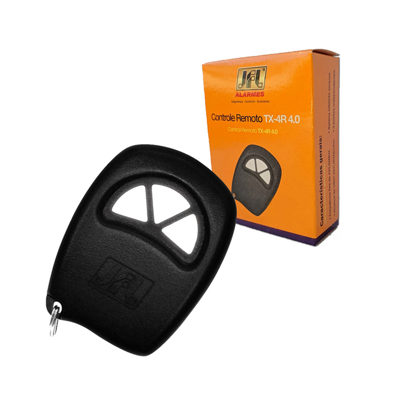 Control remoto con tecnologia Rolling Code TX-4R 4.0 Marca: JFL