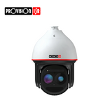 Cámara PTZ IP con IA de 8" y 4MP con zoom de  compatible con NDAA  Marca: Provision ISR