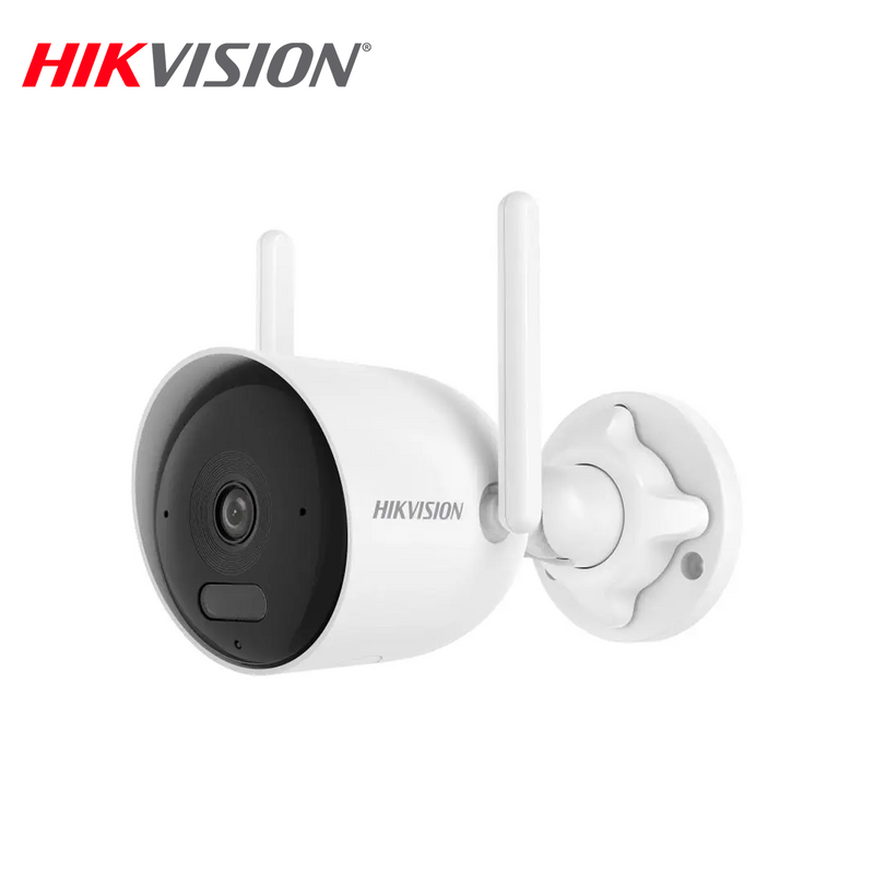Camara Easylin, 4MP, tipo Bullet, Wifi 6, detección de personas y vehículos, audio bidireccional DS-2CFW04 Marca: Hikvision