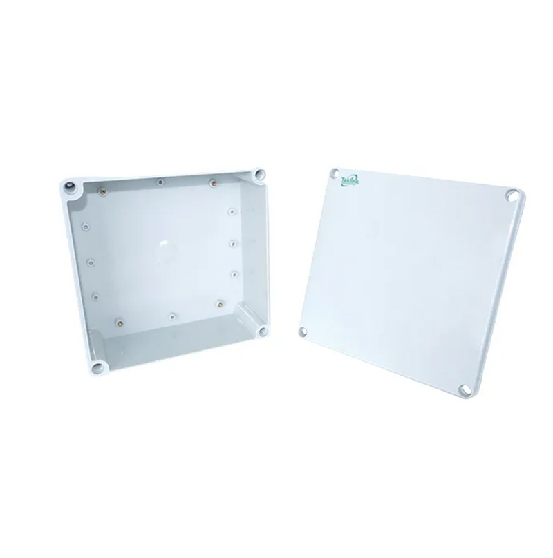 Caja plexo 20X20X9.5 ABS gris IP66 Marca: Teklink