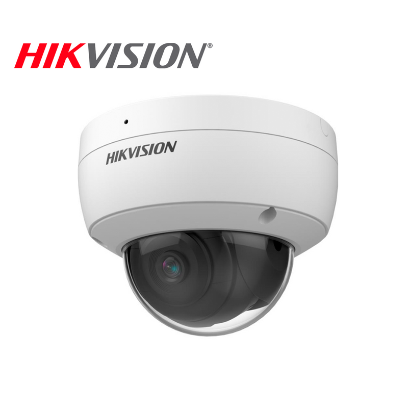 Cámara de seguridad minidomo IP 5MP Óptica fija 2.8 mm Marca: Hikvision