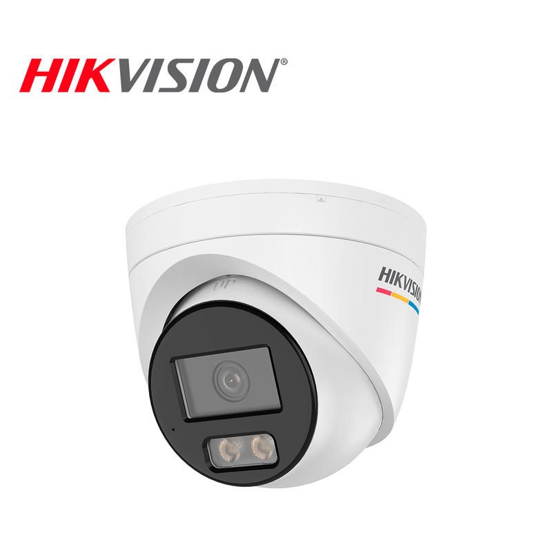Camara IP de torreta fija ColorVu 3.0 de 4 MP DS-2CD1347G3H-LIU Marca: Hikvision