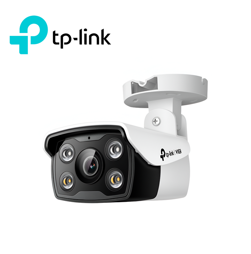 Camara de seguridad bullet IP 4MP Full Color IR/LED 30m DWDR SD 2-way Marca: VIGI By TP-Link