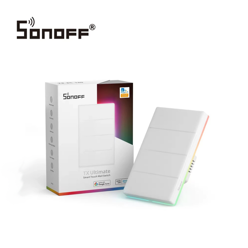 Interruptor de pared Interruptor de pared T5 4 canales Marca: Sonoff