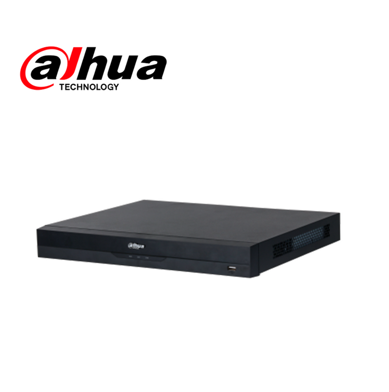 Videograbador IP de 8 canales POE256 Mbps 2 HDD/ ONVIF Audio WizSense Marca: Dahua