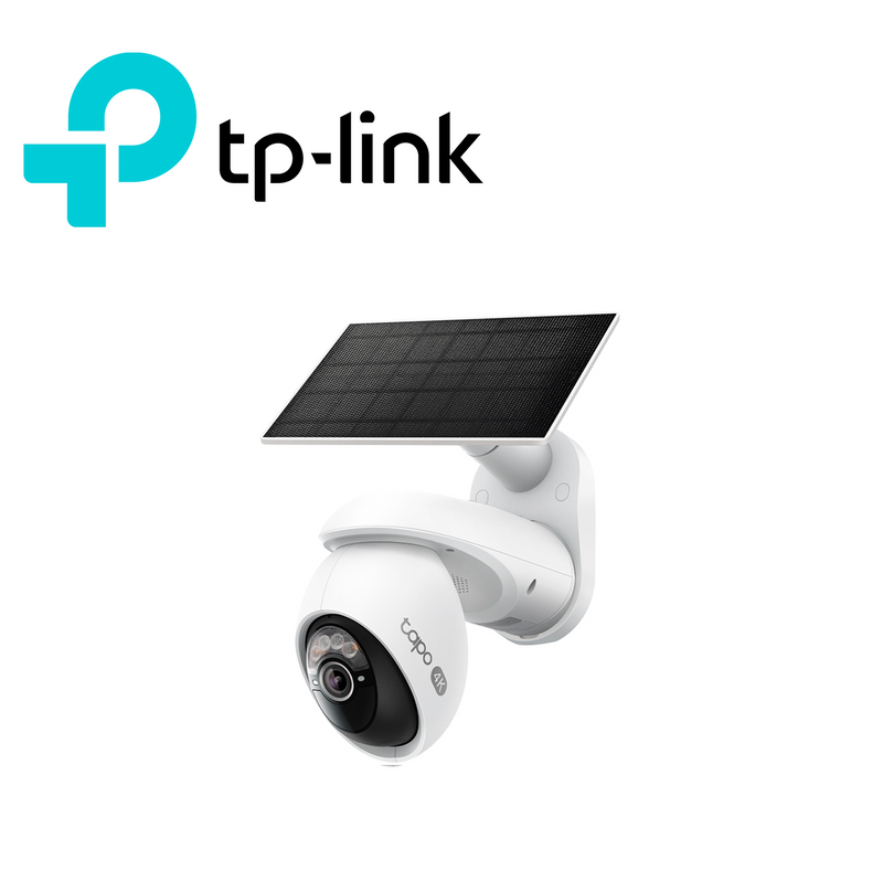 Cámara de seguridad Wi-Fi con panel solar 4K PAN/TILT Marca: TAPO