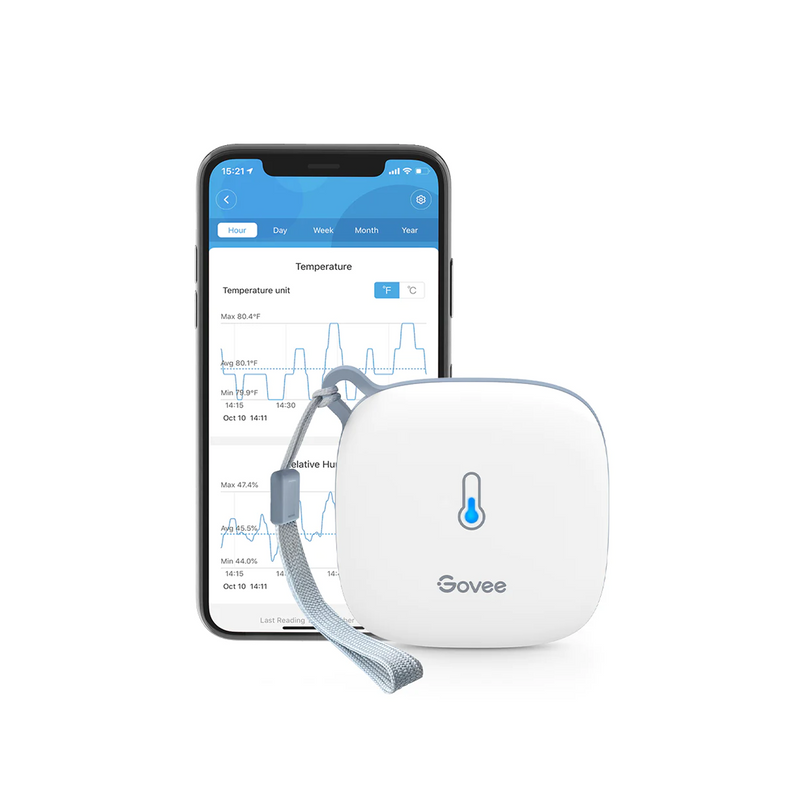 Termohigrómetro Wi-Fi Govee Marca: Govee