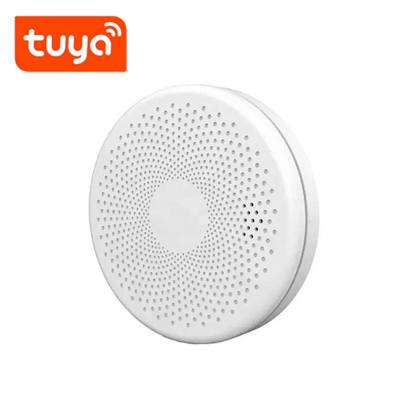 Detector de humo y monoxido WIFI Tecnología Tuya Batería AA TK-CS01W Marca: Tuya