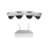 Kit de 4 camaras de seguridad Wi-Fi KITNVR4IPC322 Marca: UNV