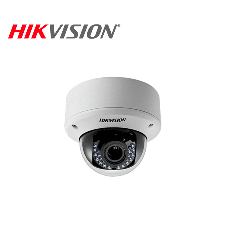 Cámara de seguridad Análoga Domo 1080P WDR Varifocal Antivandálico Marca: Hikvision