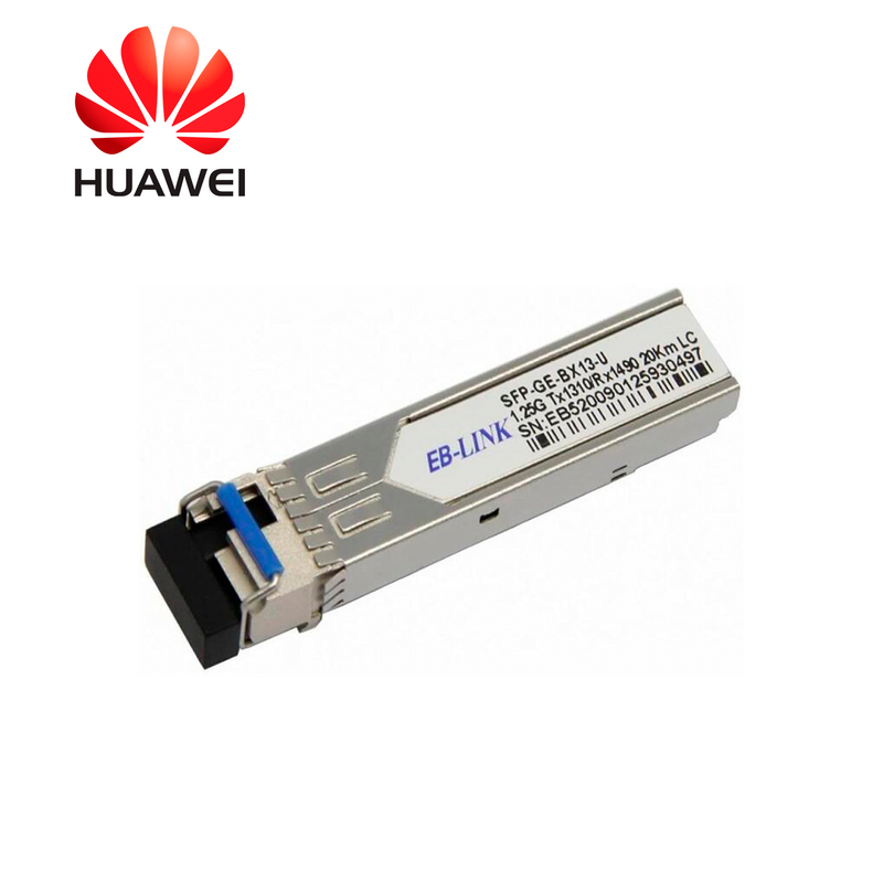 Transceptor óptico, eSFP, GE, Módulo monomodo (1310 nm, 10 km, LC) SFP-GE-LX-SM1310 Marca: Huawei