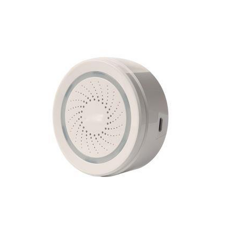 Sirena wifi 2.4GHZ 100DB alimentación 5V DLXAB02W Marca: dlux home
