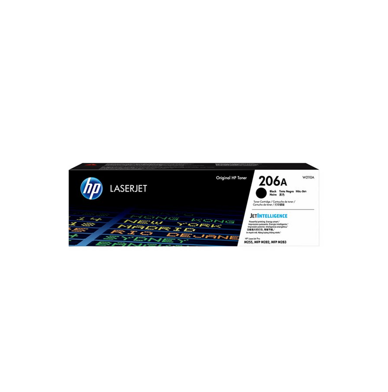 Toner 206A color negro original W2110A Marca: HP