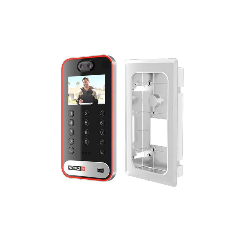 Kit intercomunicador con caja infrarrojos con reconocimiento facial Marca: Provision ISR