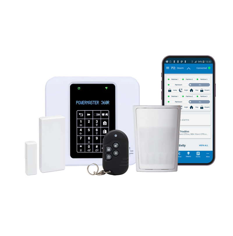 Kit de alarma inalámbrica Marca: VISONIC