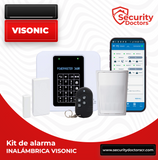 Kit de alarma inalámbrica Marca: VISONIC