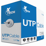 Cable UTP Longitud 305 metros RJ-45 (M) a RJ-45 (M) Marca: Xtech