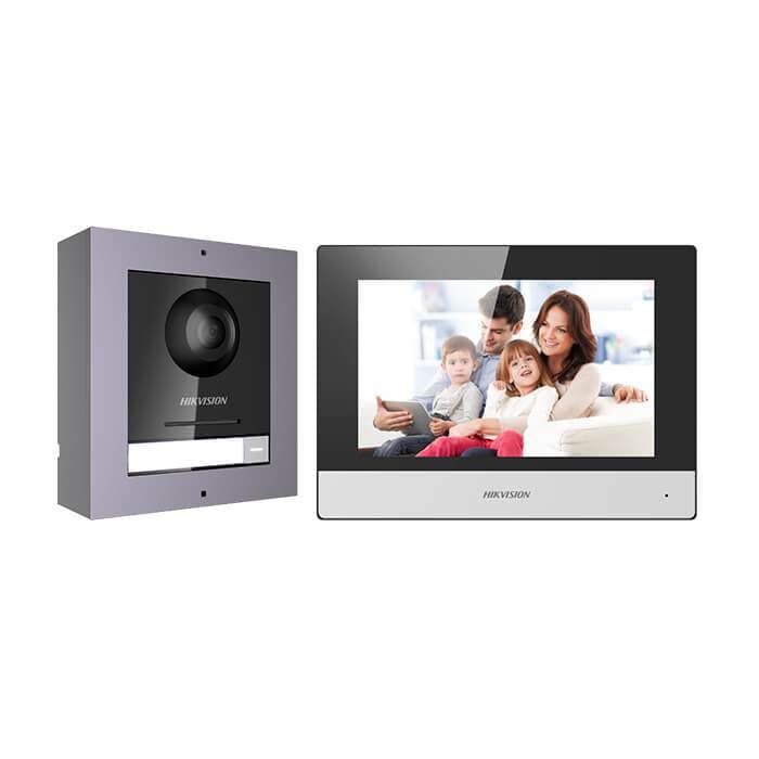 Video portero con pantalla tecnología IP KIT DSKIS602 Marca: Hikvision