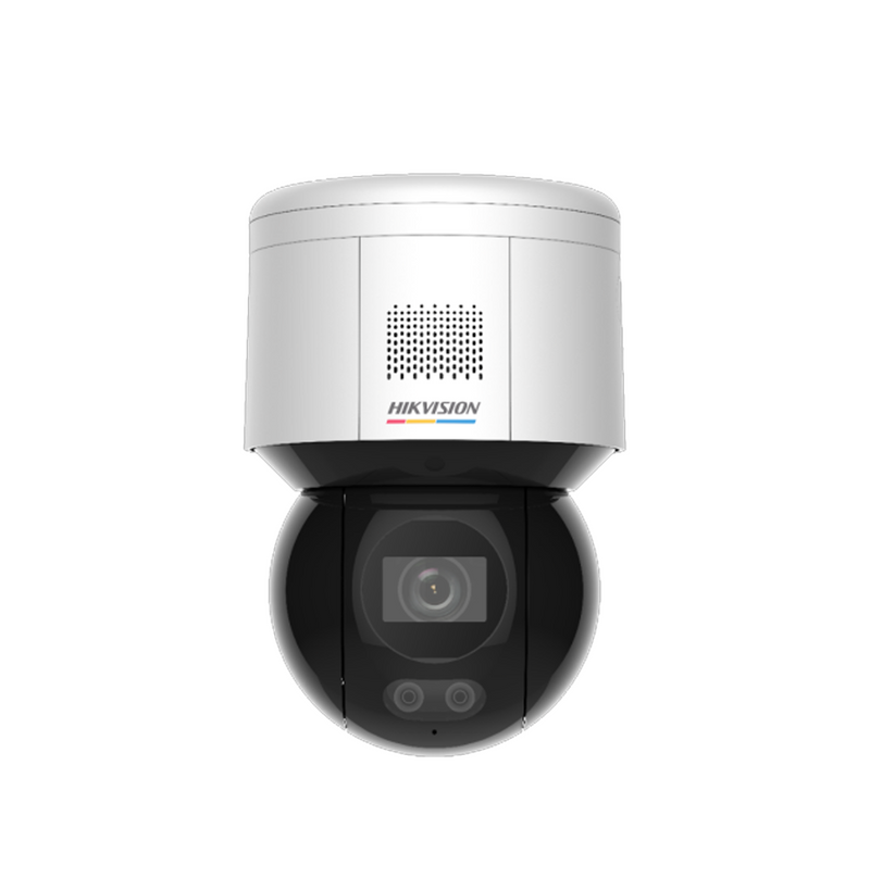 Cámara de seguridad domo IP PT ColorVu de 4MP PoE Marca: Hikvision