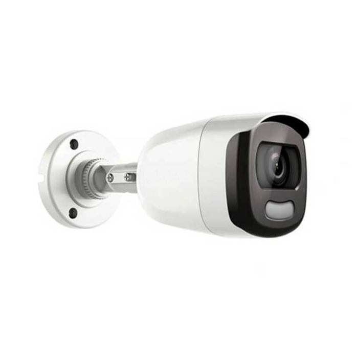 Cámara analógica con resolución 5MP con tecnología ColorVu DS2CE10HFTF28 Marca: Hikvision.