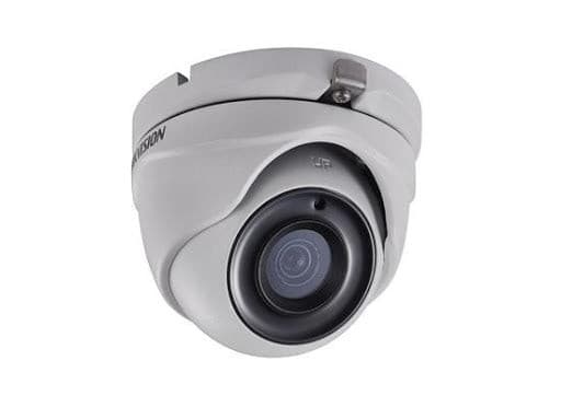Cámara tipo minidomo 3MP turbo HD, Eyeball Lente 3.6mm DS2CE56F1TITM Marca: Hikvision