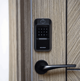 Cerradura inteligente Wi-Fi con huella digital, código, con acceso remoto Marca: SECURAM