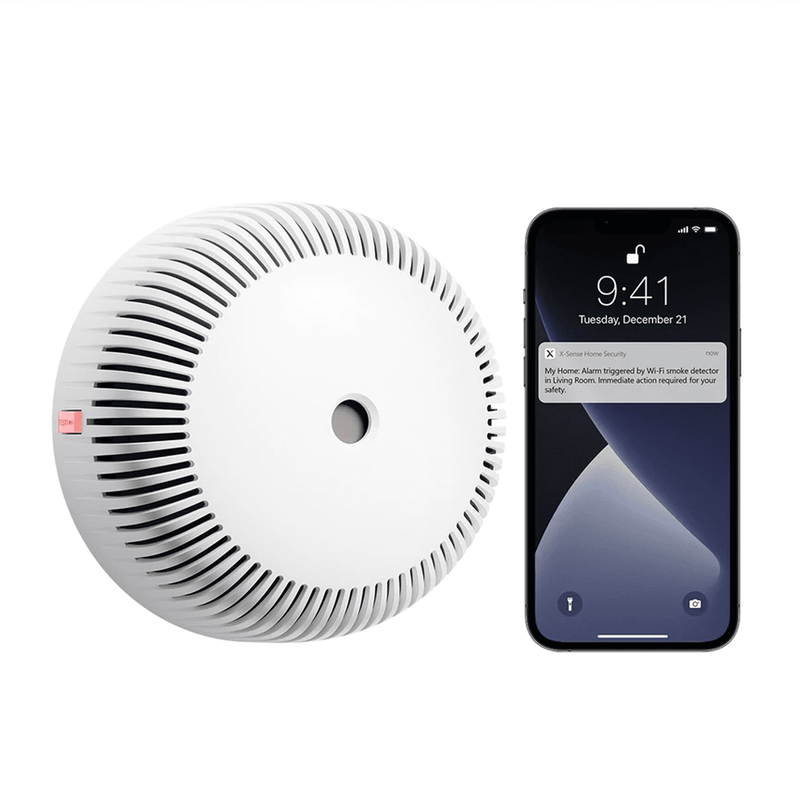 Sensor de humo Wi-Fi con batería reemplazable XS03-WX Marca: X-Sense