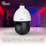 Cámara PTZ HDCVI Multiformato 2MP 25X IR100m Starlight Marca: Dahua