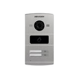 Videoportero Frente de calle IP de 2 botones DSKV8202IM Marca: Hikvision