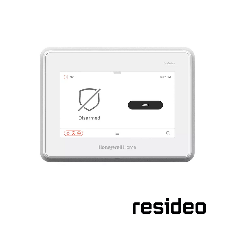 Panel de alarma de hasta 250 zonas inalámbricas con pantalla Touch de 7pulgada Marca: Honeywell Rediseo