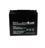 Batería 12 voltios 17Amperio Marca: DLux.