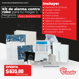 Kit de alarma contra robo para casas INALÁMBRICA KITDSC001 Marca: DSC