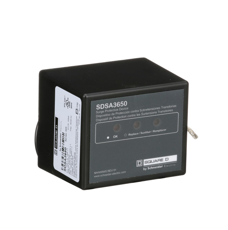 Supresor de transitorios 40KA 3F 4H NEMA AX SDSA3650 Marca: D-SQUARE-D