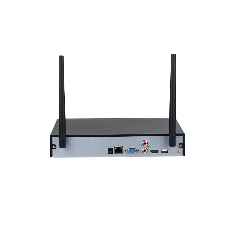 Videograbador NVR de 4 canales IP hasta 1080P, H.265+ 2 salidas de video 1 entrada y 1 salida de audio Marca: IMOU