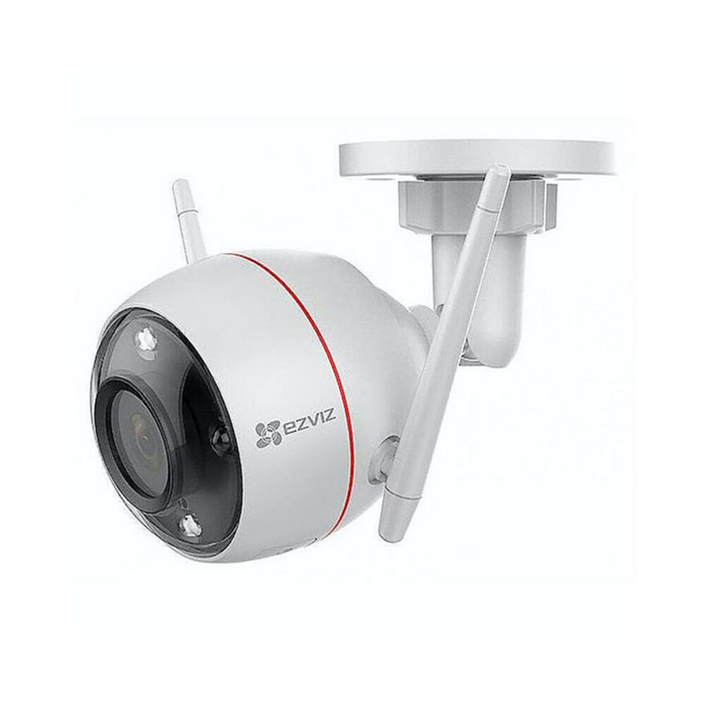 Cámara De Seguridad Ezviz Wifi Lente Fijo 1080 + Microfono Color Blanco