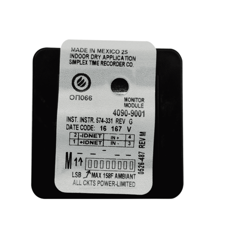 Módulo de monitoreo direccionable IAM supervisado IDNET Marca: Simplex