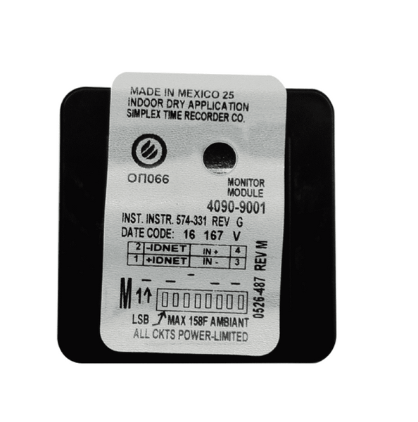 Idnet Monitor Module Simplex Módulo de monitoreo direccionable IAM supervisado IDNET Marca: Simp...